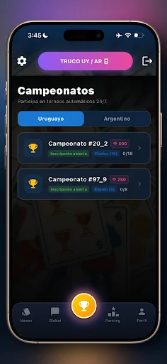 Truco Argentino e Uruguayo – Jogue Online com Chat de Voz - Screenshot 4