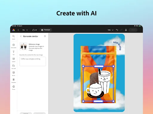 Adobe Express: Edição de Fotos e Vídeos AI – Baixe Agora Grátis - Screenshot 21
