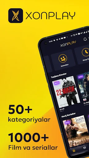 Baixar XonPlay – Filmes e Séries em Uzbek Grátis – Versão 1.1.16 - Screenshot 1