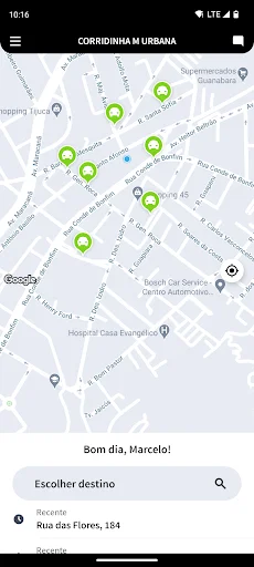 Corridinha Mobilidade Urbana: Transporte Rápido e Seguro - Screenshot 1