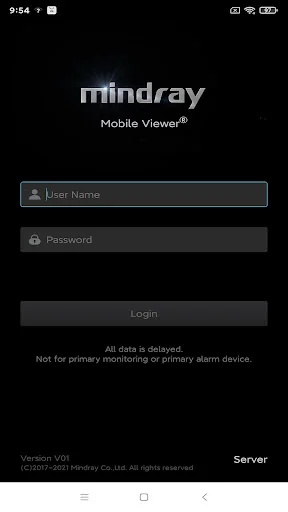 Download Mindray Mobile Viewer: Monitoramento Médico Remoto - Screenshot 1