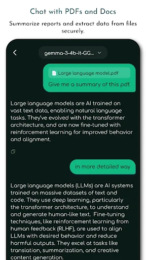 LocalAI – Chat com IA Offline e Privado | Baixe a Versão Mais Recente - Screenshot 5