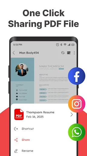 PDF Editor, Reader & Scanner: Edite e Digitalize Seus PDFs - Screenshot 16