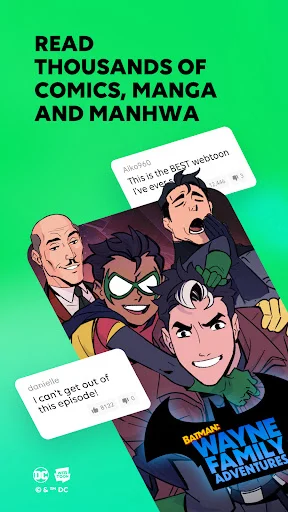 WEBTOON: Baixe o maior app de Mangás, Comics e Manhwas Grátis - Screenshot 1