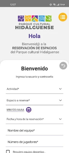 Parque Cultural Hidalguense: Reserve seu Espaço Facilmente - Screenshot 3