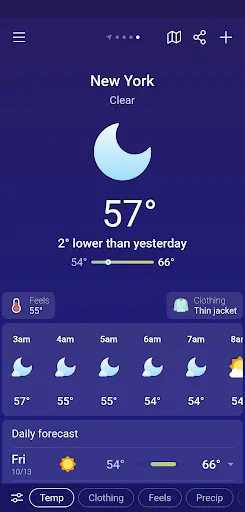 Weather & Clima – Baixe o Melhor App de Previsão do Tempo - Screenshot 5