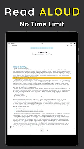 TTS Reader Pro: Leitor de Texto em Voz Alta Premium – Baixe Já - Screenshot 10