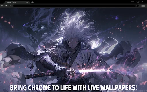Dragon Samurai Anime Boy Wallpaper – Baixe Agora no Chrome - Screenshot 1