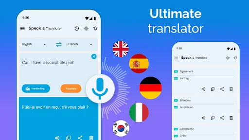Speak and Translate Languages: Tradutor de Voz e Texto Grátis - Screenshot 15