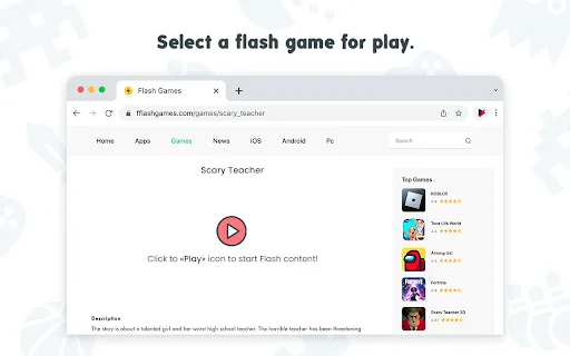 Flash Player – Reproduza Jogos Flash no Chrome Gratuitamente - Screenshot 2