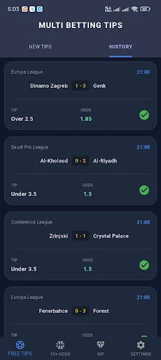 Baixar Multi Betting Tips Daily Win – Dicas e Odds Altas Grátis - Screenshot 4