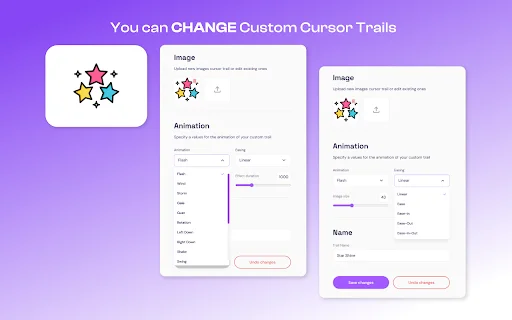Cursor Trails – Personalize seu cursor com efeitos mágicos - Screenshot 3