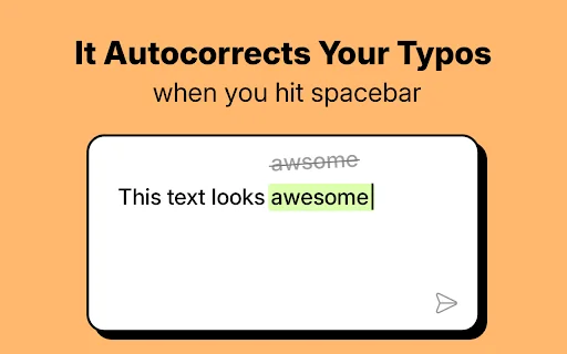 KeyCorrect: Corretor Ortográfico e Expansor de Texto para Chrome - Screenshot 1