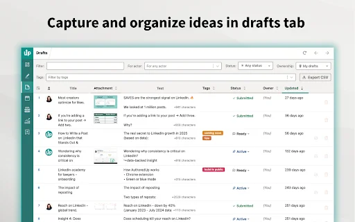 AuthoredUp: A Melhor Ferramenta de Conteúdo para LinkedIn - Screenshot 4