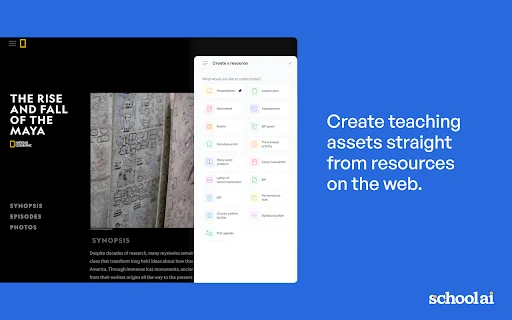 SchoolAI: Transforme o Ensino com Inteligência Artificial no Navegador - Screenshot 2