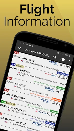 Baixar Washington Reagan Airport DCA – Informações de Voo em Tempo Real - Screenshot 1