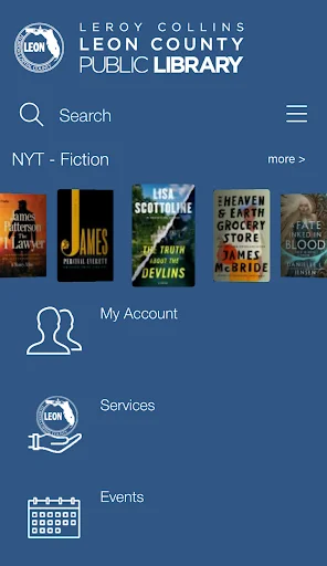 Baixe Leon County Public Library: Acesse Acervo Digital Grátis - Screenshot 1