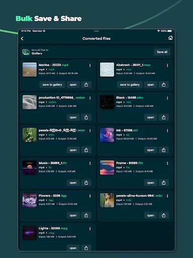 Video Converter – Remux: Conversor de Vídeo Rápido e Gratuito - Screenshot 14
