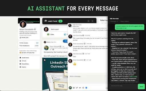 Autoreach: O Seu Copiloto de Vendas com IA para LinkedIn e X - Screenshot 3