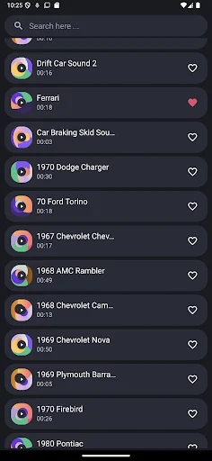 Baixar Car Sounds APK – Melhores Sons e Toques de Carros Grátis - Screenshot 3