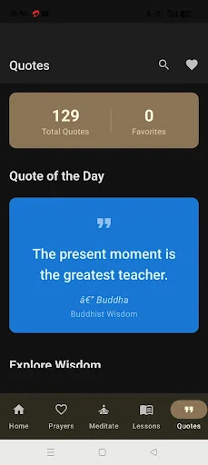 Buddha Vandana: Meditação, Orações e Ensinamentos Budistas - Screenshot 7