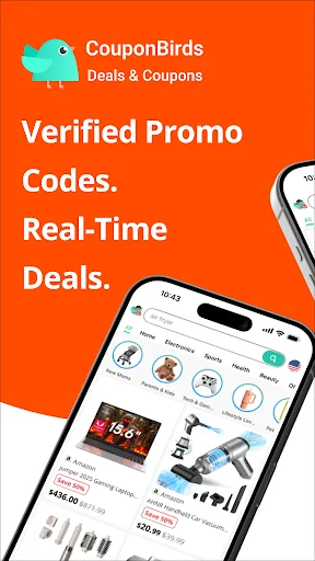 Baixe CouponBirds: Cupons e Ofertas – Economize nas Suas Compras - Screenshot 1