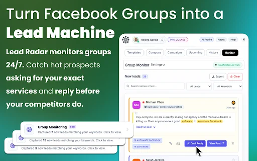 Group Posting PRO: Automação e Agendamento para Facebook™ - Screenshot 2