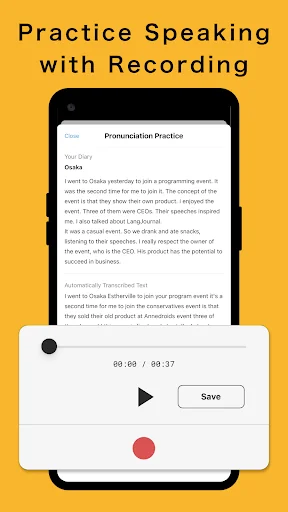LangJournal: Aprenda Idiomas com Diário e Correção por IA - Screenshot 8