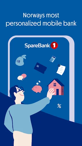 Baixe o SpareBank 1 Mobile Banking: Gestão Financeira Segura - Screenshot 1