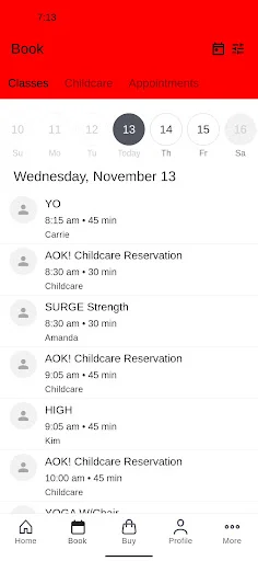 Baixe AOK! Fitness: Agende Suas Aulas e Treine de Forma Simples - Screenshot 2