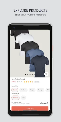 Baixar Fresh Clean Threads: Roupas de Qualidade com Estilo - Screenshot 4