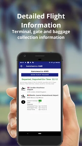 Baixar Charlotte Douglas Flights – Informações de Voo em Tempo Real - Screenshot 4