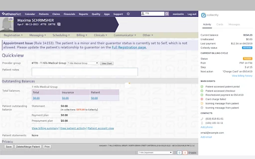 Collectly: Otimize seu Fluxo de Caixa Médico e Gestão de EHR - Screenshot 1