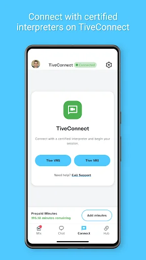 Baixar Tive App: Acesso e Interpretação ASL em Tempo Real - Screenshot 3