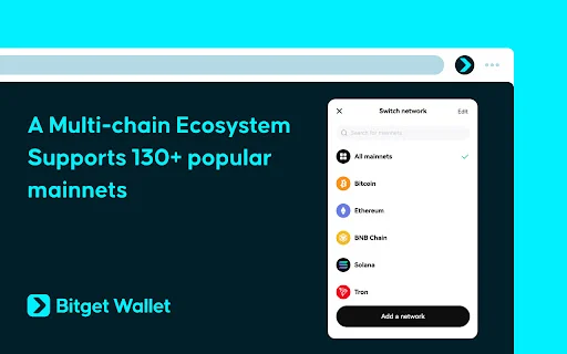 Bitget Wallet: Sua Carteira Web3 e Crypto Segura no Chrome - Screenshot 3