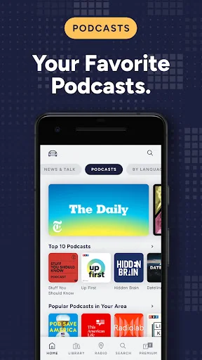 Baixar TuneIn Radio: Rádios ao Vivo, Esportes e Notícias Grátis - Screenshot 7