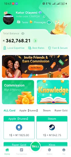 GiftCardHome: Gerencie Seus Cartões Presente Facilmente – Baixe Já - Screenshot 2
