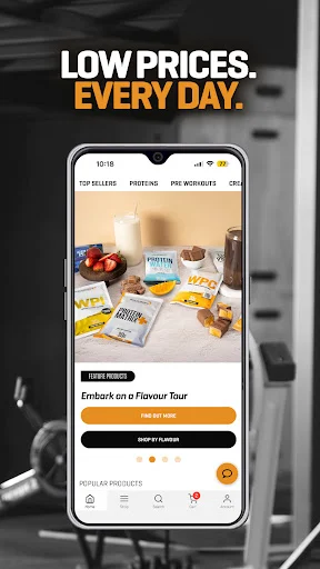 Bulk Nutrients: Suplementos e Proteínas de Elite – Baixe Já - Screenshot 1