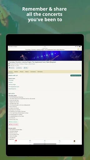 Concert Archives: O Diário Definitivo para Fãs de Shows - Screenshot 10