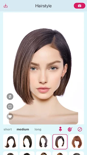 Hairstyle Try On: Mude Seu Visual com IA – Baixe Agora - Screenshot 2