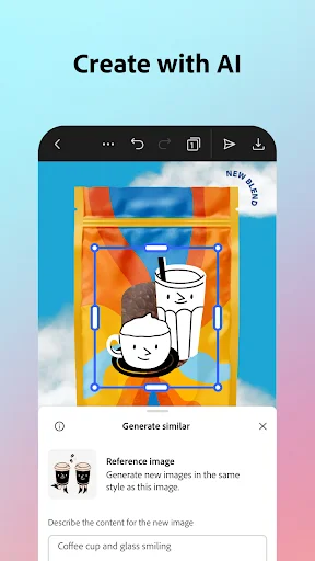Adobe Express: Edição de Fotos e Vídeos AI – Baixe Agora Grátis - Screenshot 5