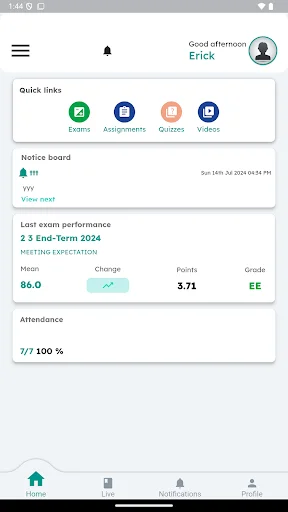 Baixar ShuleOne: A Melhor Ferramenta Educacional para Pais e Alunos - Screenshot 6