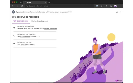 Ripple Tool: Suporte à Saúde Mental e Prevenção ao Suicídio - Screenshot 1